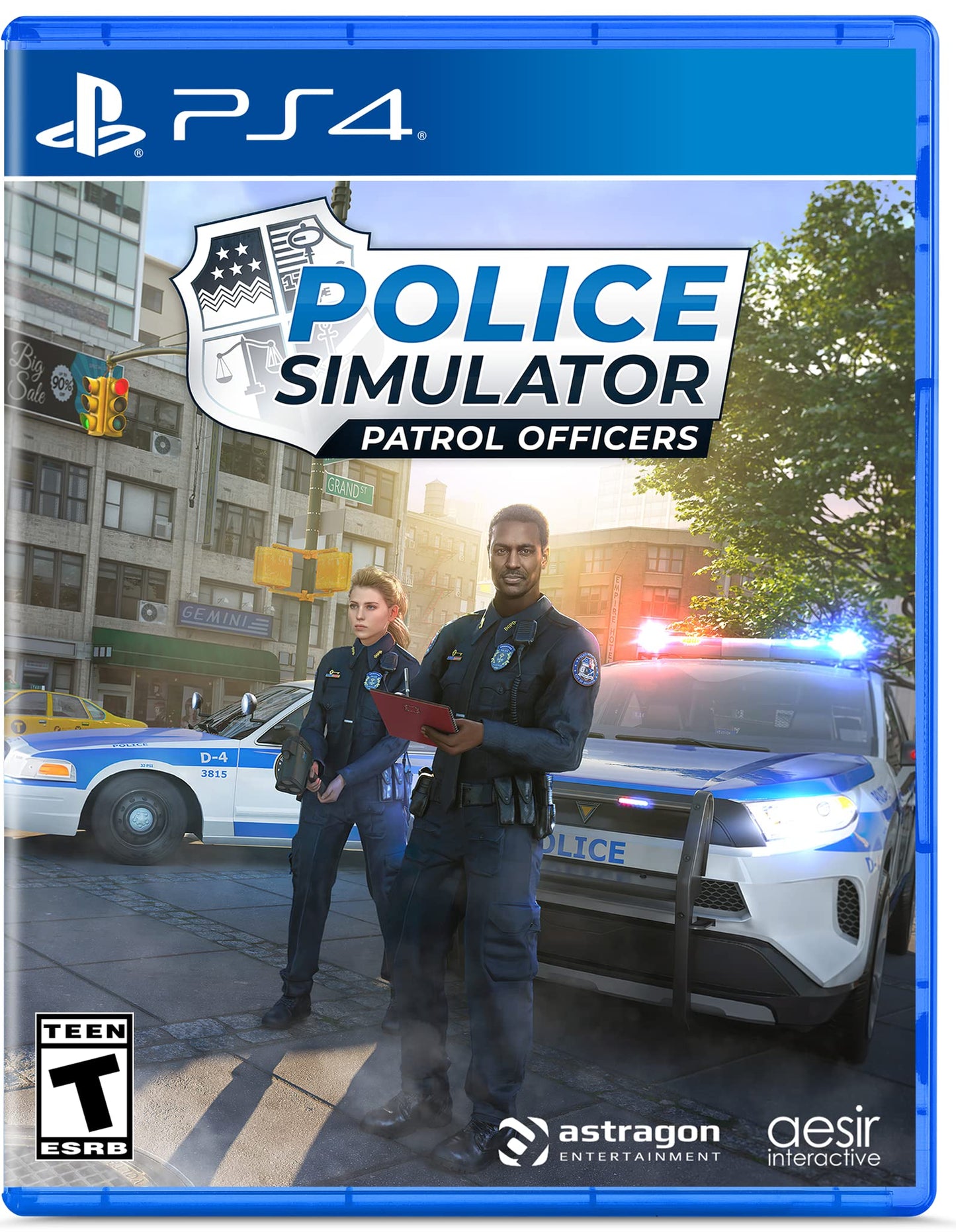 Police Simulator Patrol Officers PS4 Mídia Digital