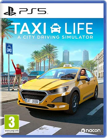 Taxi Life A City Driving Simulator PS5 Mídia Digital